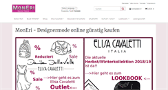 Desktop Screenshot of moneri-shop.de